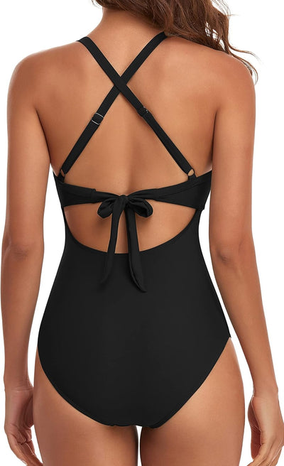 Cheryl – Wrap Elegance One-Piece