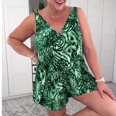 Heather - Breezy V-Neck Swimwear