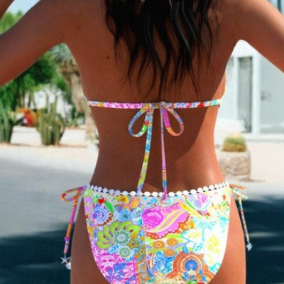 Ilona - Sun-Kissed Tie Bikini