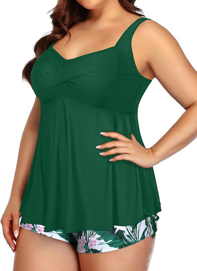 Barbara – Flowy Grace Tankini Set